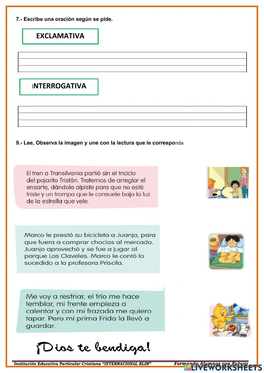 Examen de comunicación