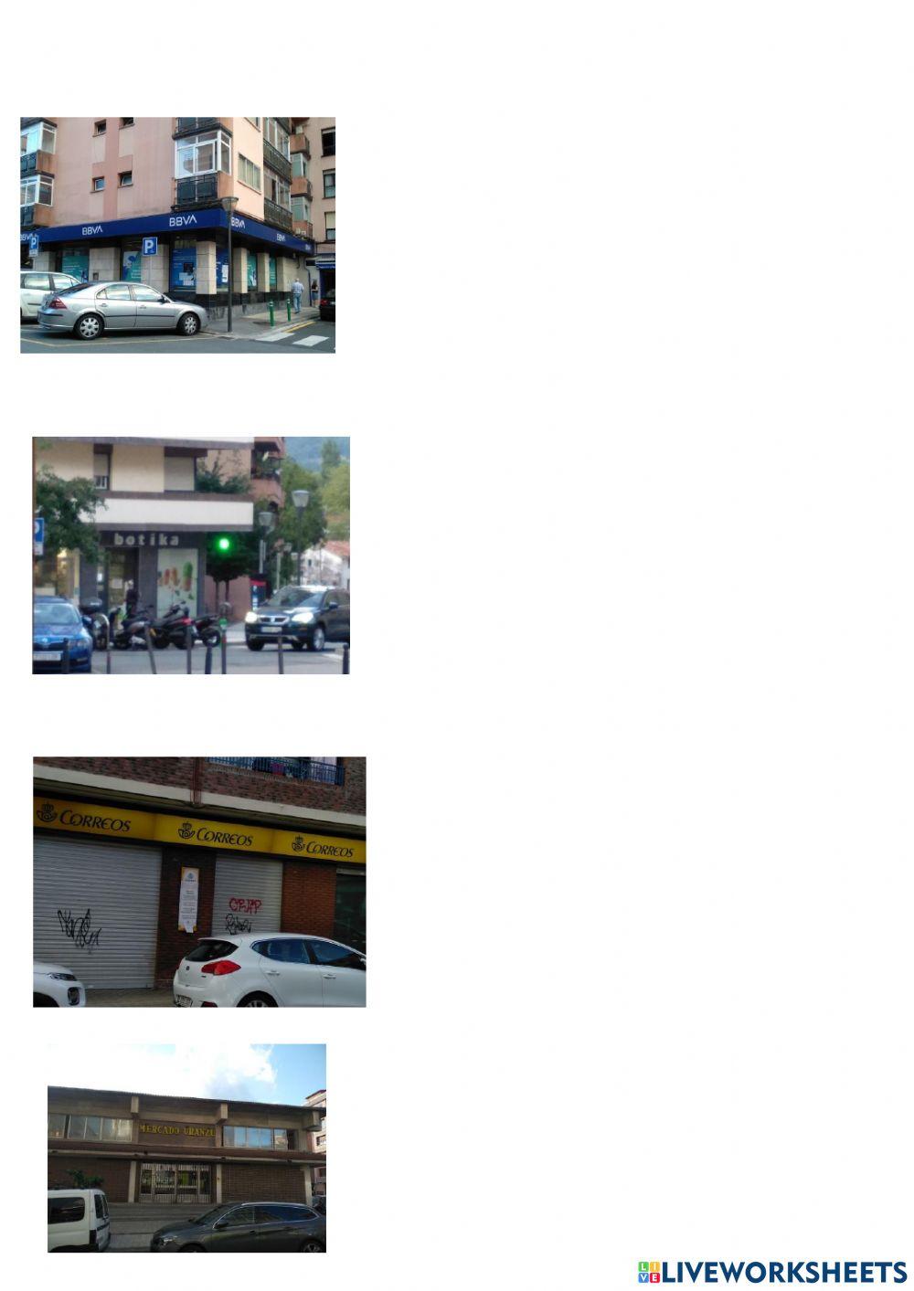 Nire auzoko dendak eta zerbitzuak