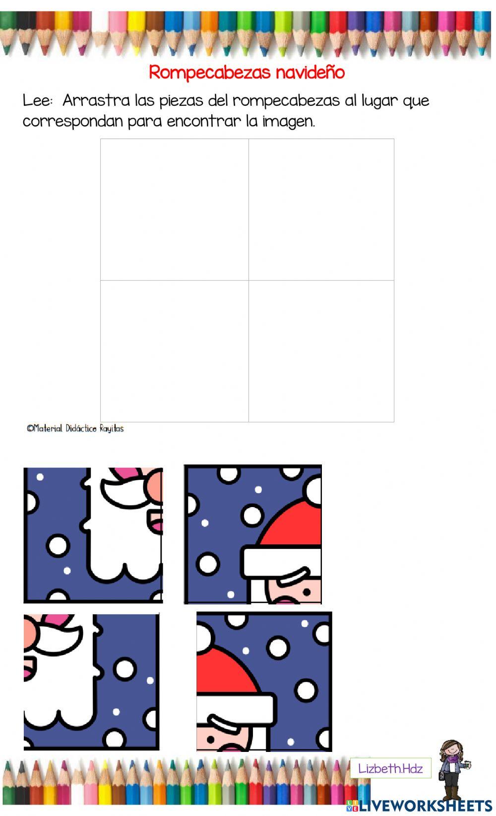 Rompecabezas navideño