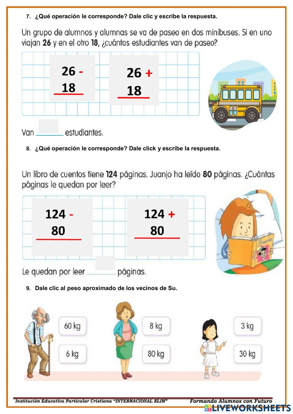 Examen de matemática