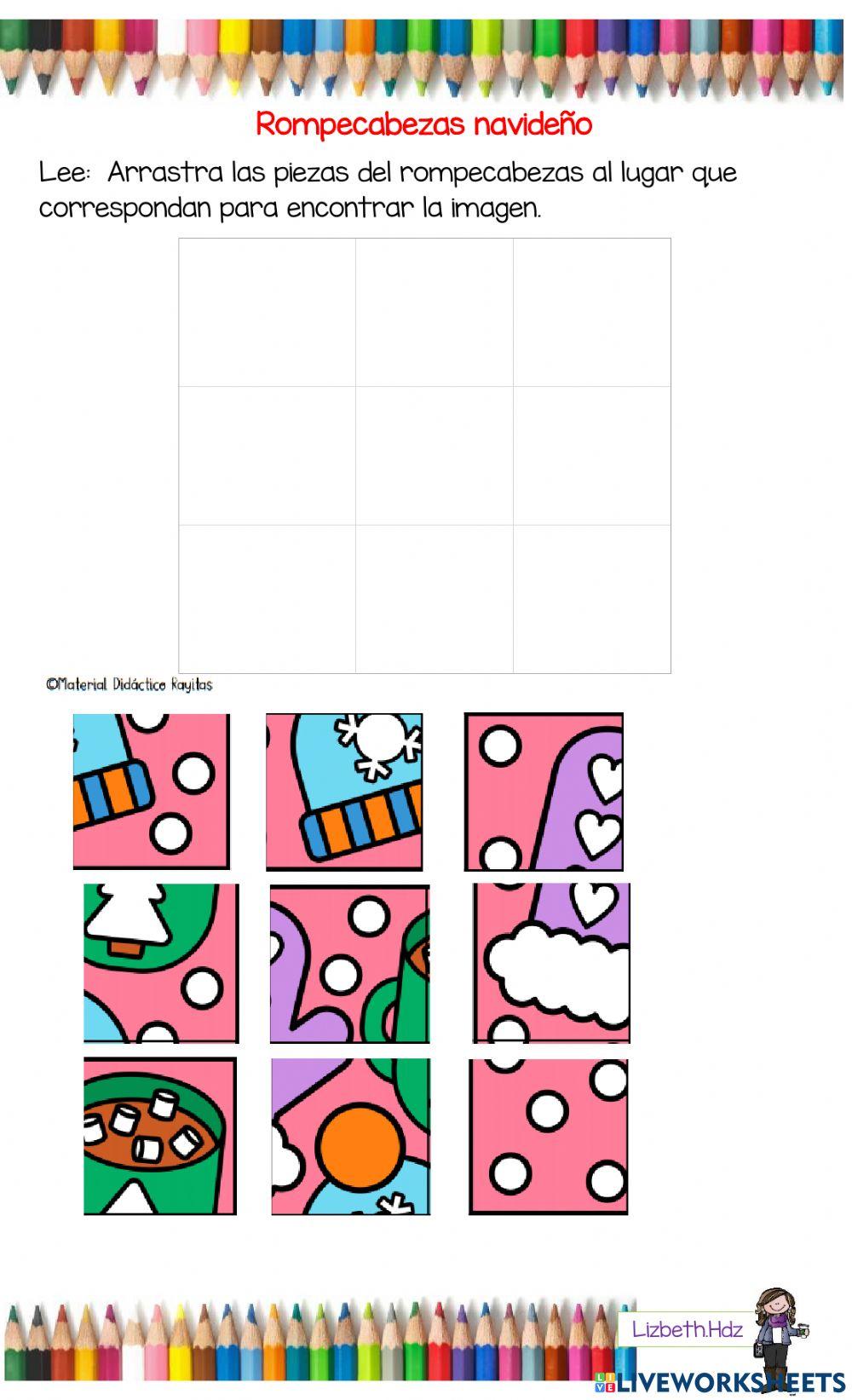 Rompecabezas navideño