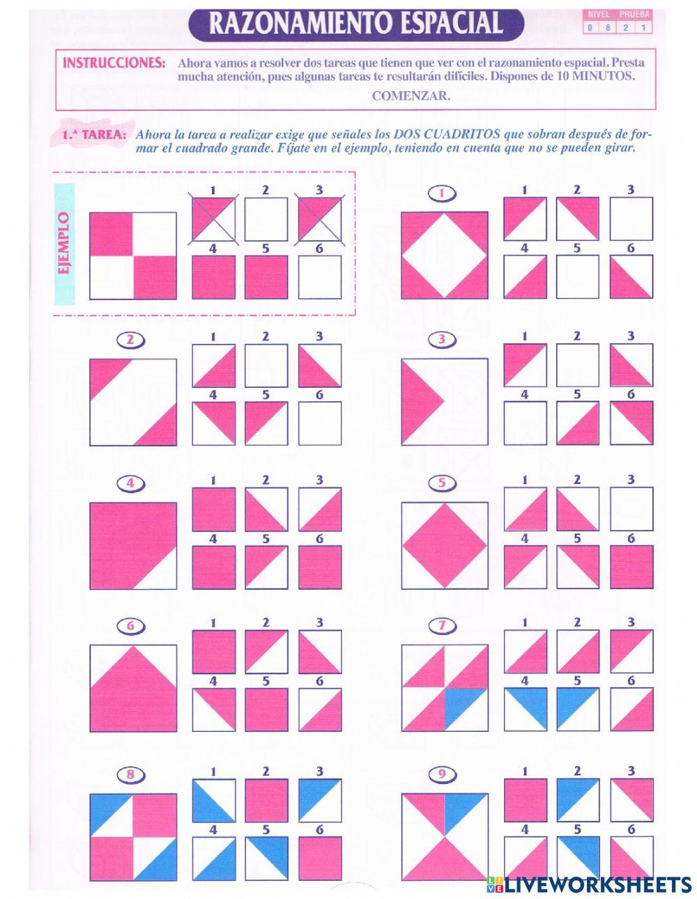 Razonamiento espacial e8