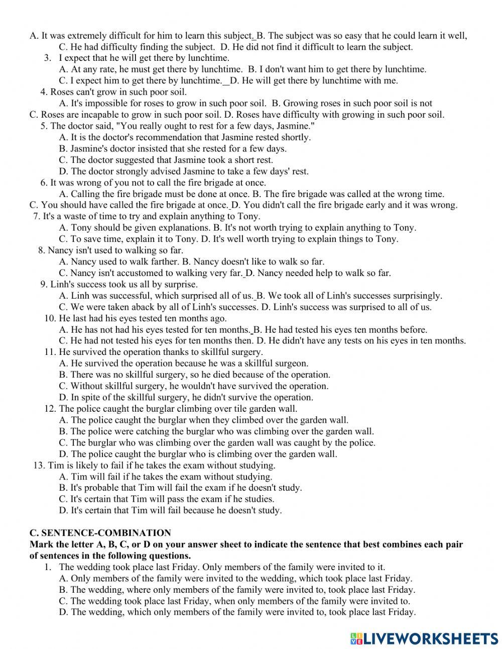 Đề cương ôn tập thi hk1 - anh 12 (p2)