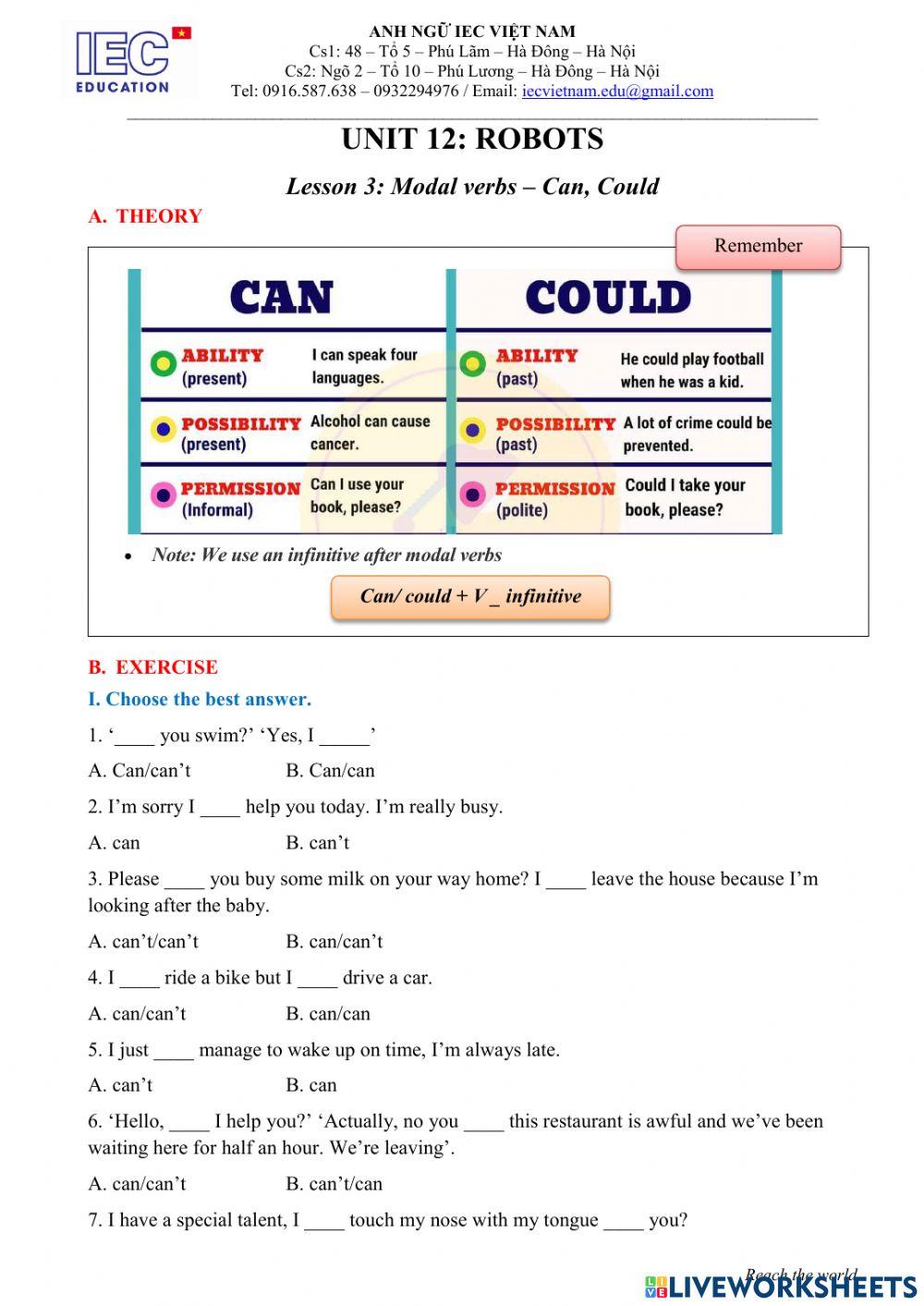 Unit 12 : Grade 6 : Robots 