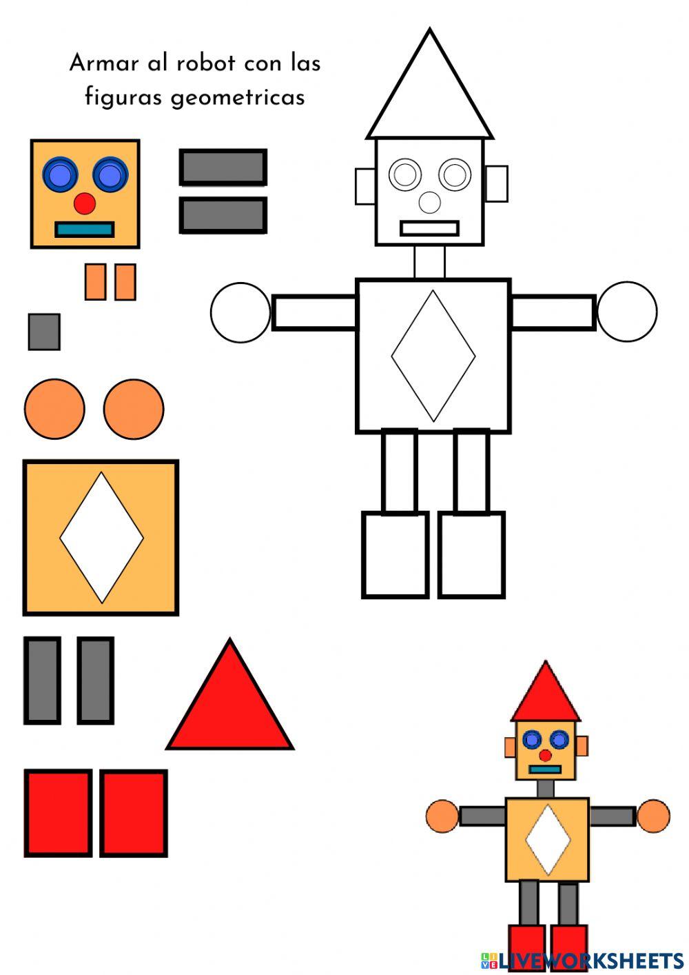 Figuras geométricas ROBOT