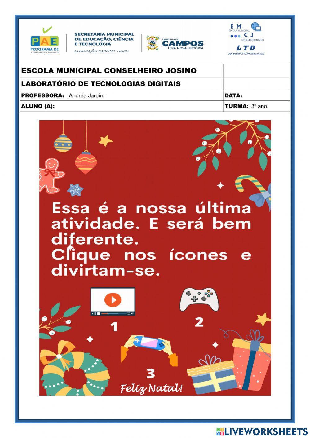Atividade final - Natal