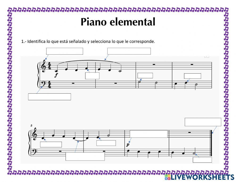 Piano elemental