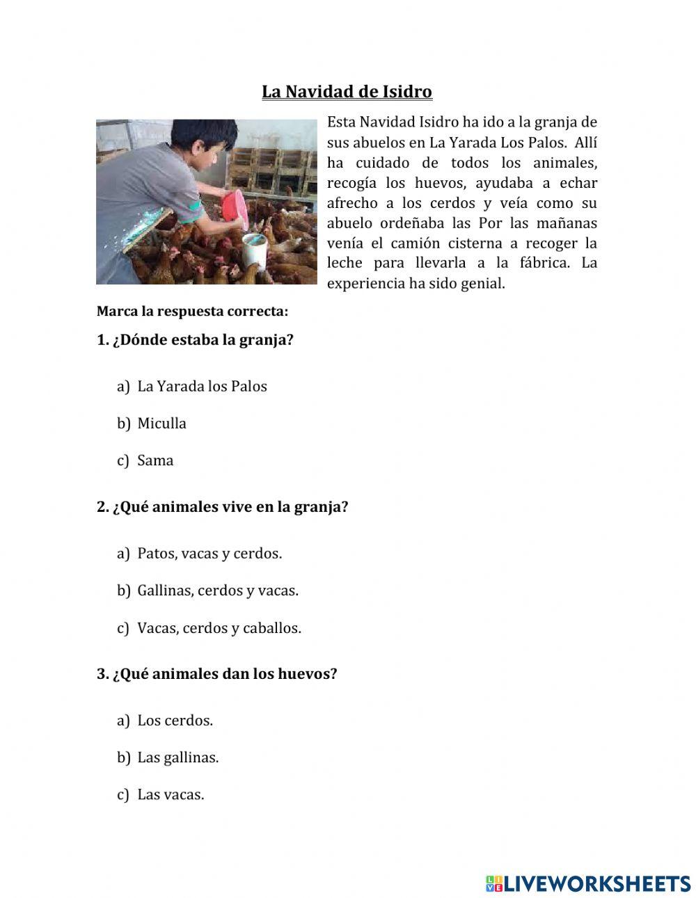 Leemos Online Exercise Live Worksheets Leemos Online Exercise Live Worksheets