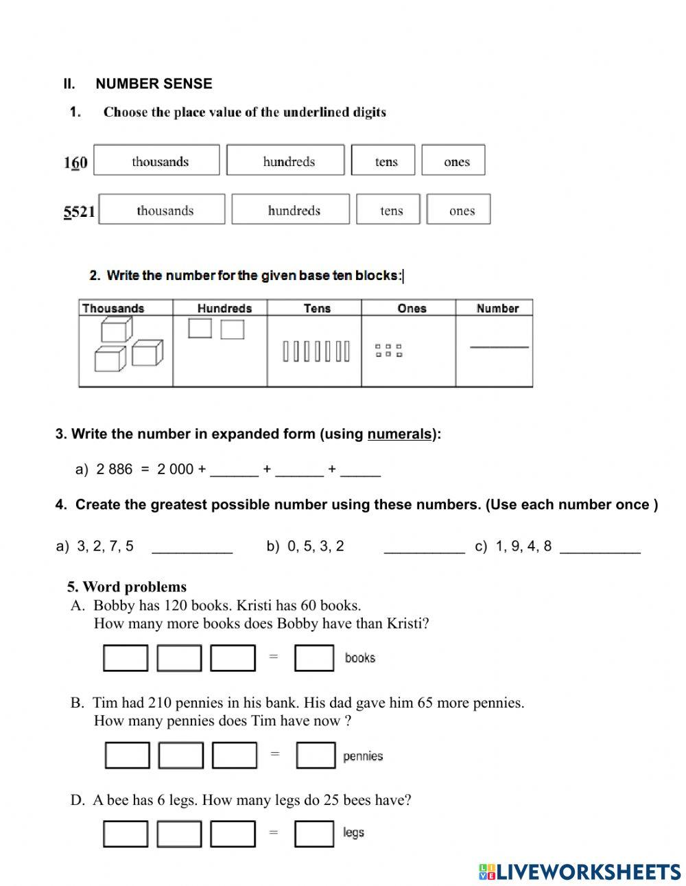 G5-S1 MATH Test -2021-2022