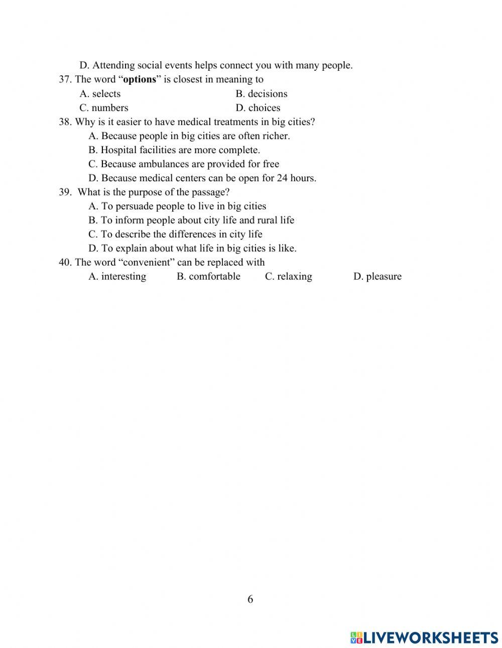 Revision 1 english file elementary