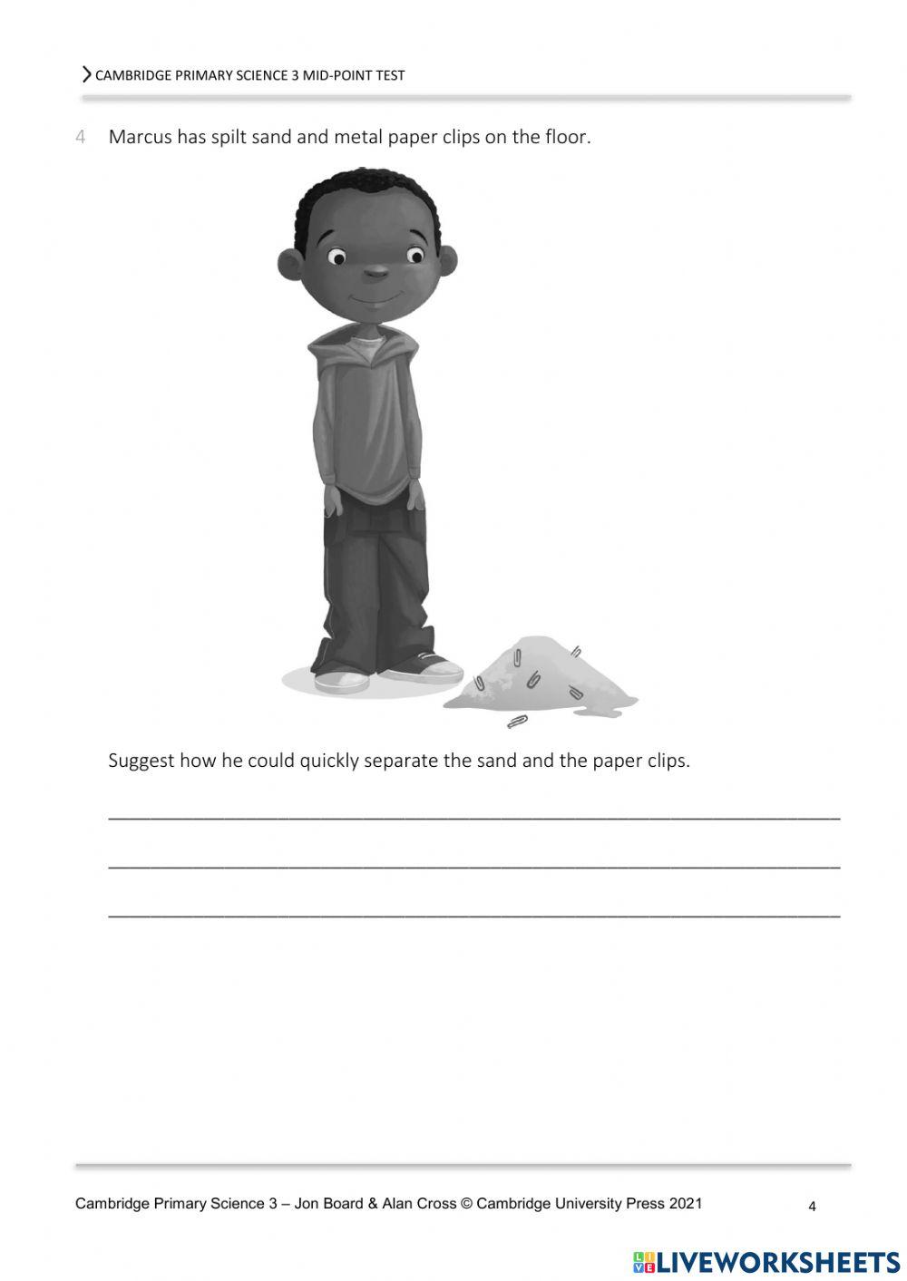 Pratice Semester 1 science