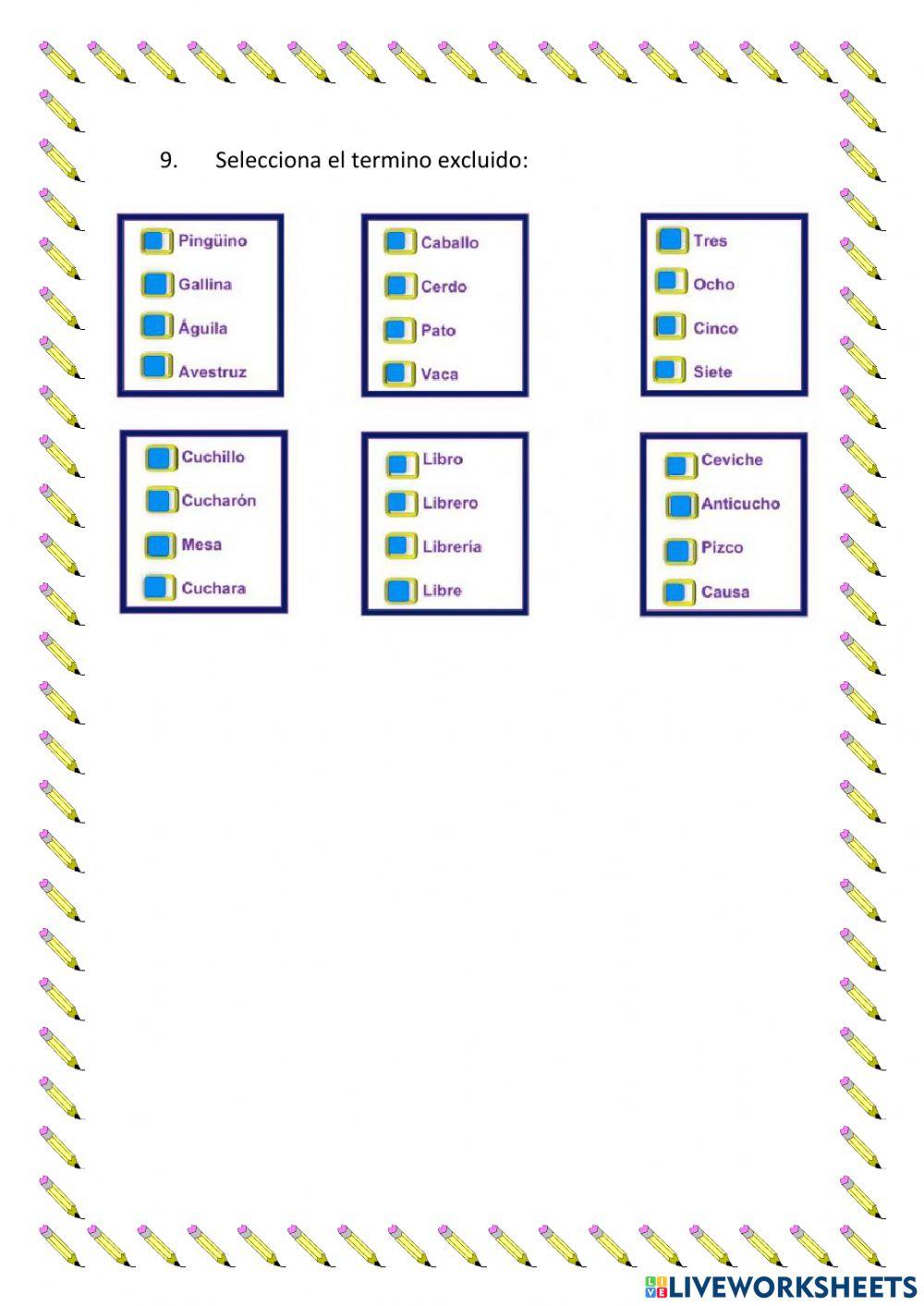 Examen de raz. verbal