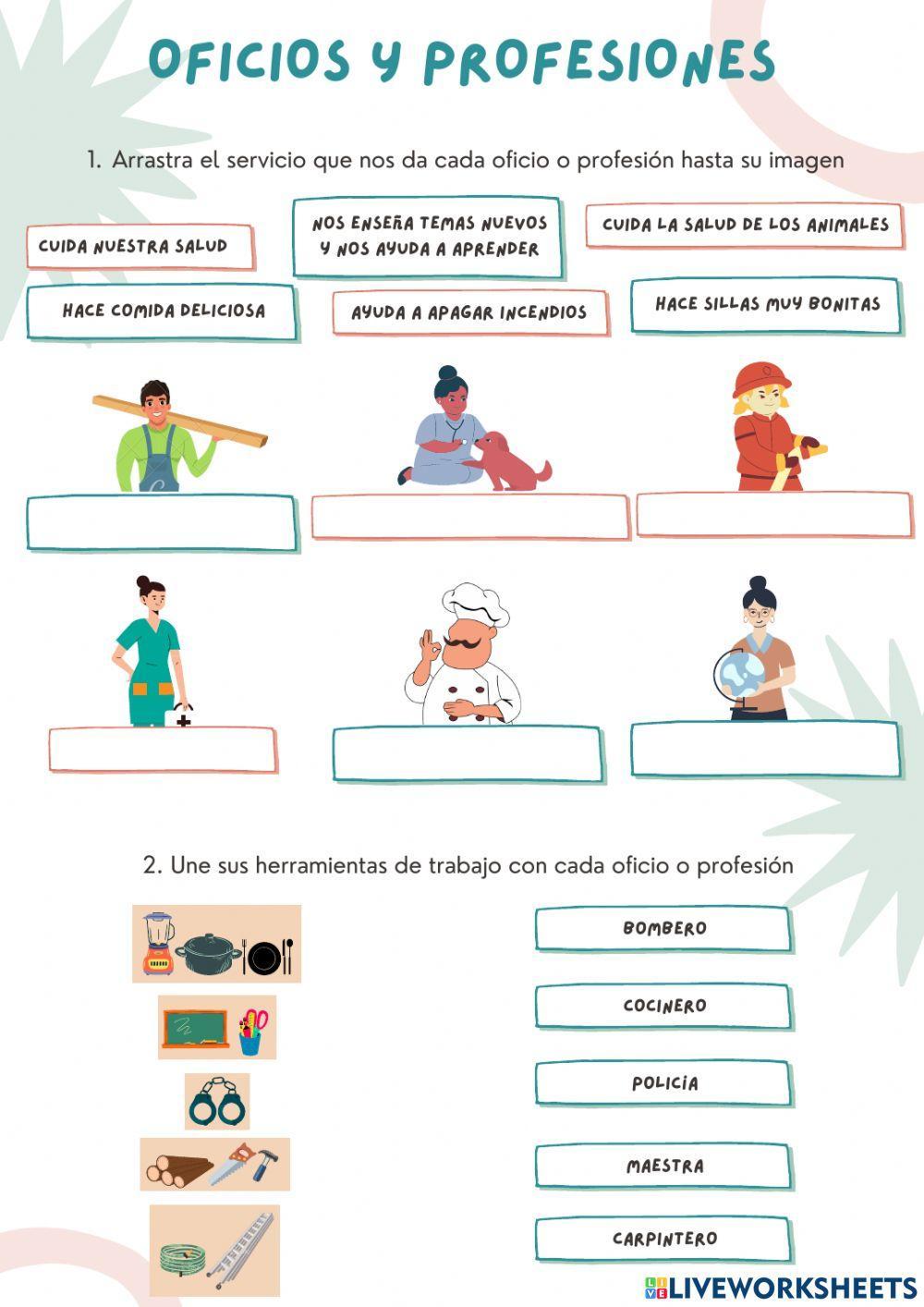 Oficios y profesiones