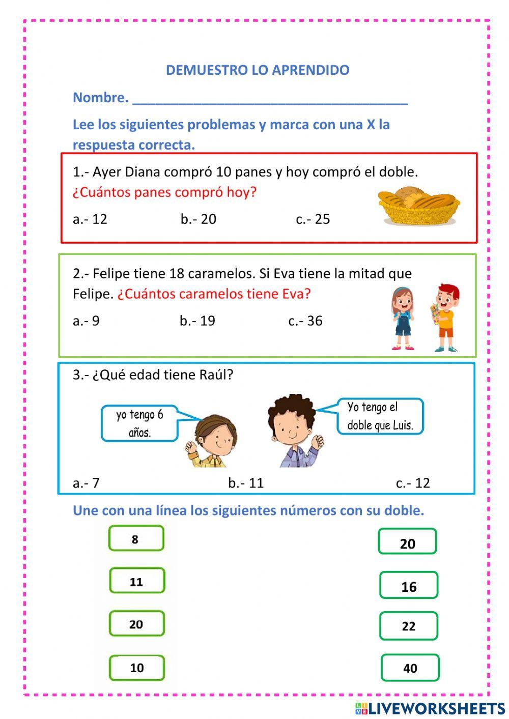 Demuestro lo aprendido