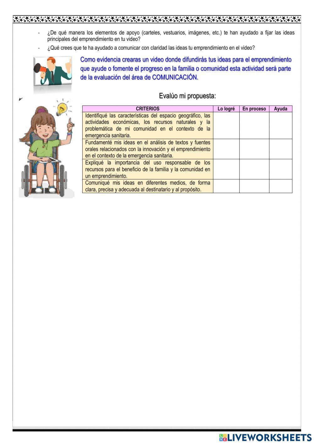 RECUERDA QUE COMUNICAR nuestras ideas es IMPORTANTE