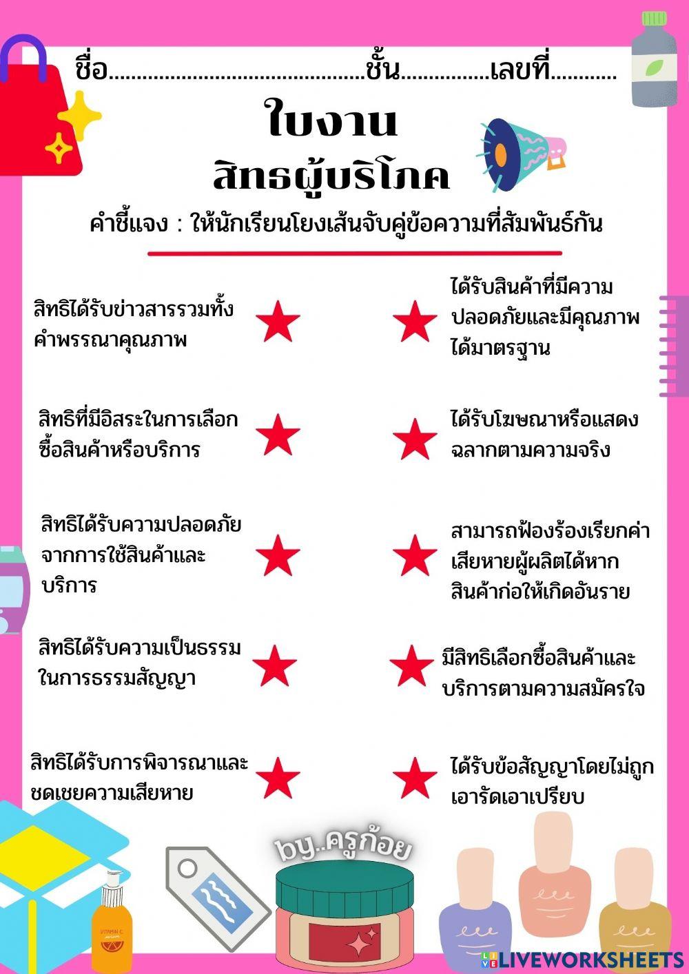 สิทธผู้บริโภค