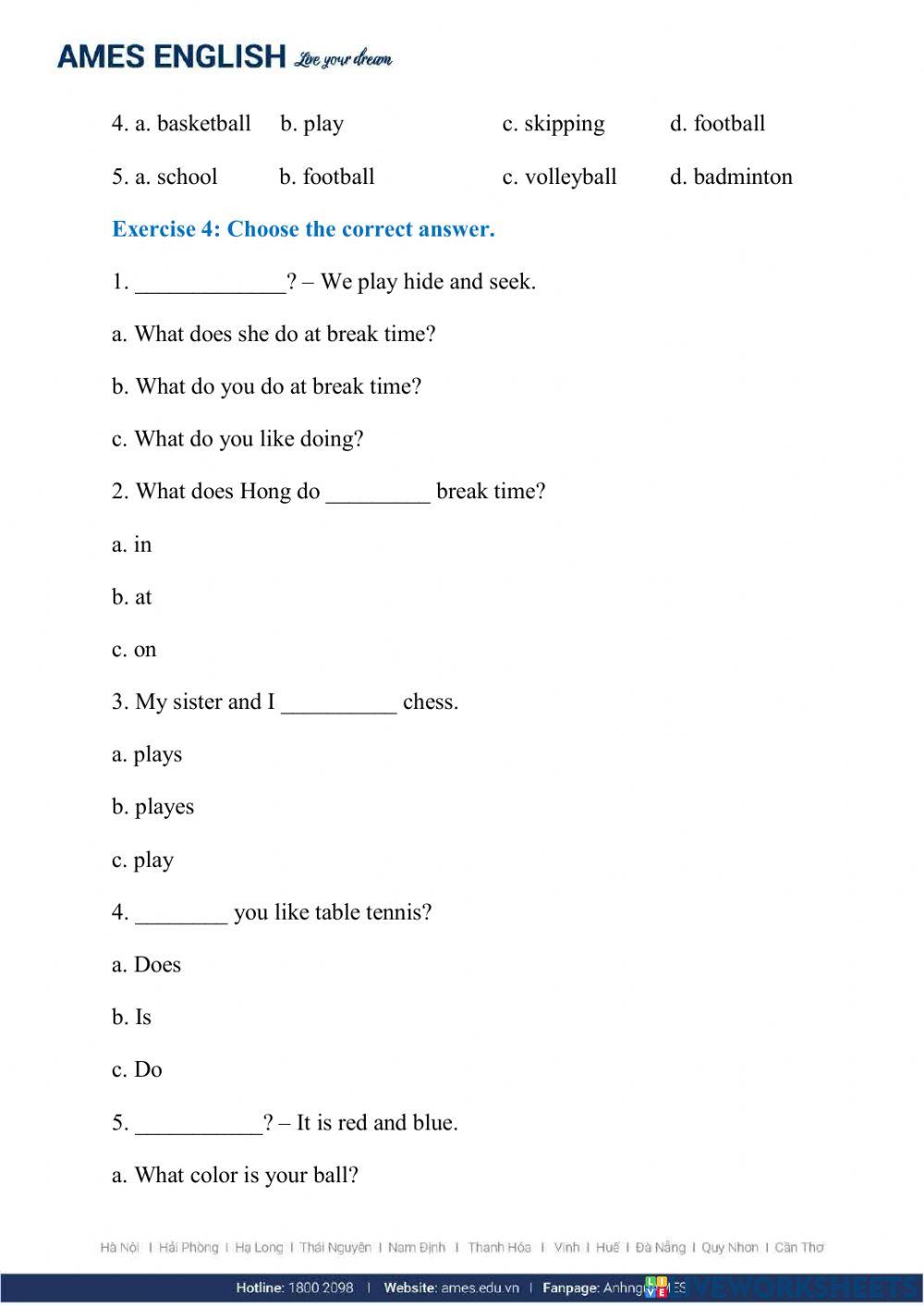 HW-English3-Grade 2-3
