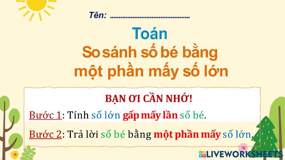 Bài tập Toán ngày 13-12 Bài tập Toán ngày 13-12