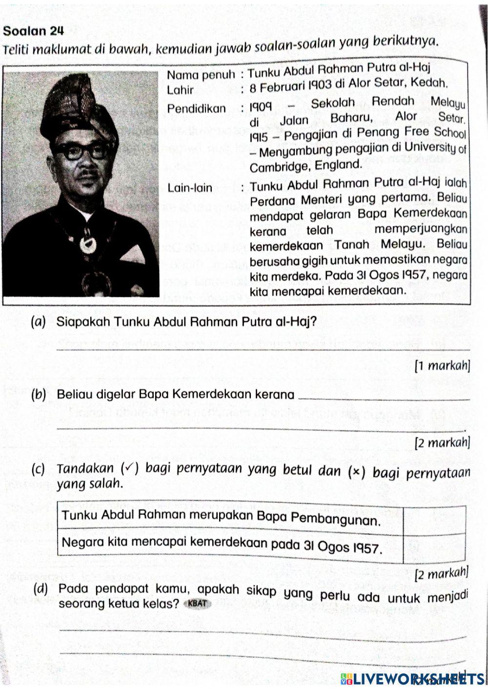 Bahagian B - Penilaian PBD Bahasa Melayu Tahun 2