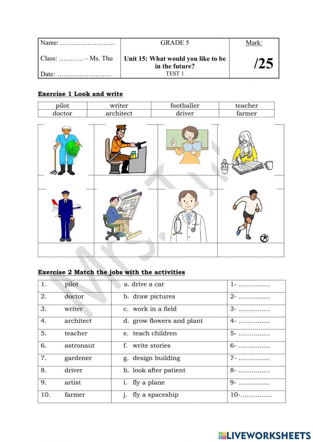 English 5 unit 15 test 1