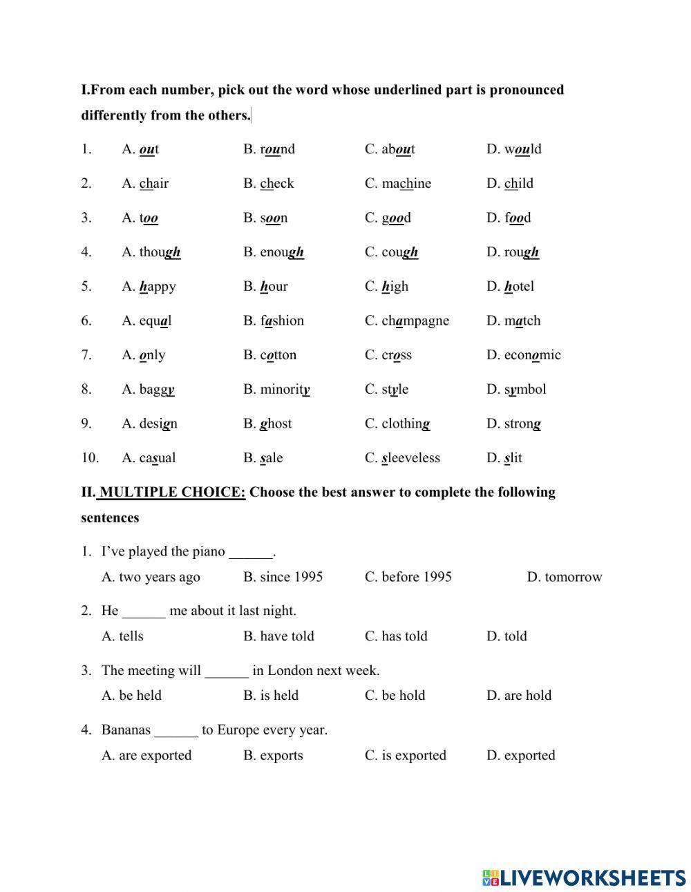 English 9 1 Online Activity For 9 Live Worksheets English 9 1 Online Activity For 9 Live Worksheets