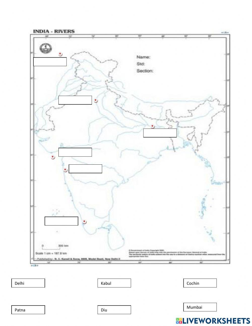 Mughal empire online exercise for live worksheets