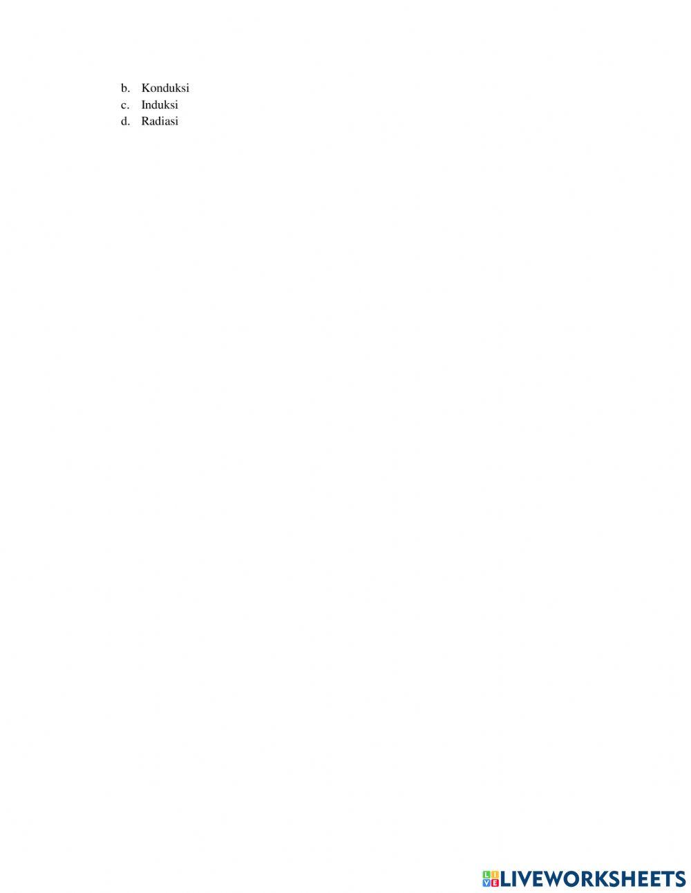 Soal PAS IPA 7 Semester Ganjil