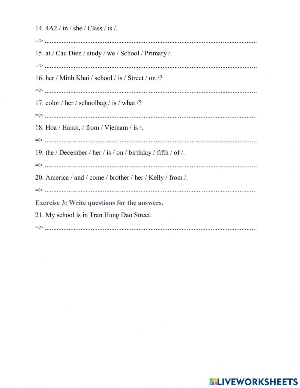 Review the first term 5( grade 4)