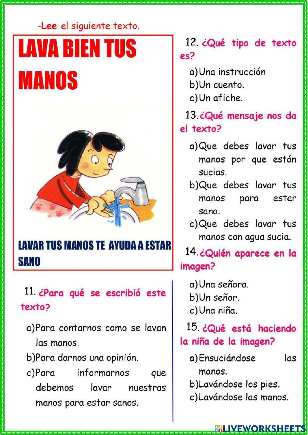Leemos textos Leemos textos