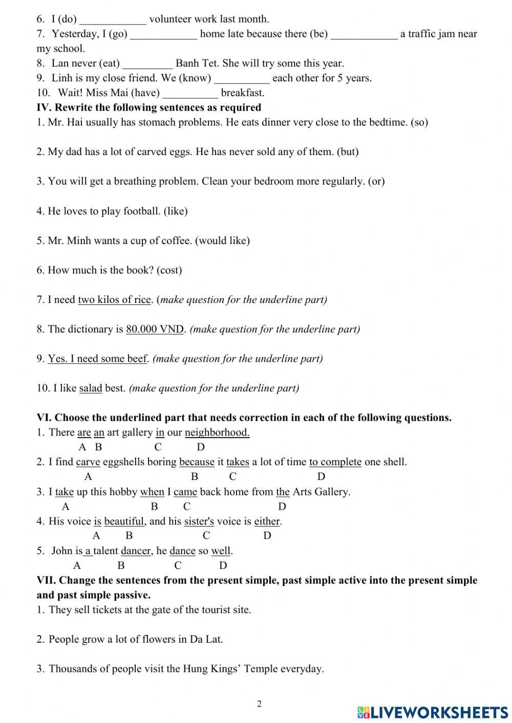 Câu hỏi ôn tập 7