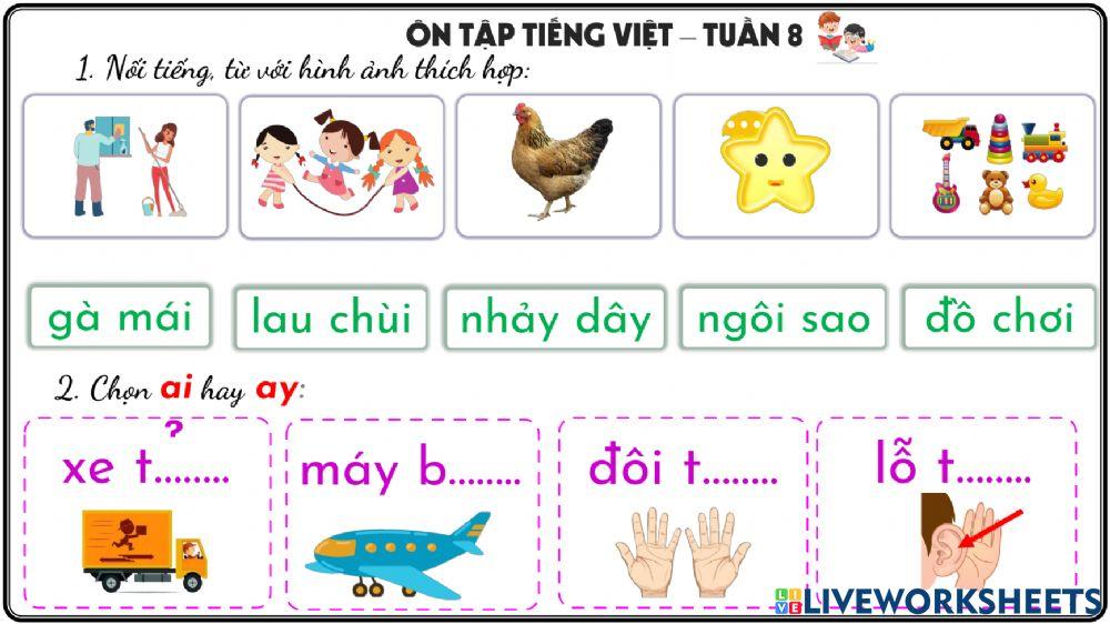 Ôn tập Tiếng Việt tuần 8