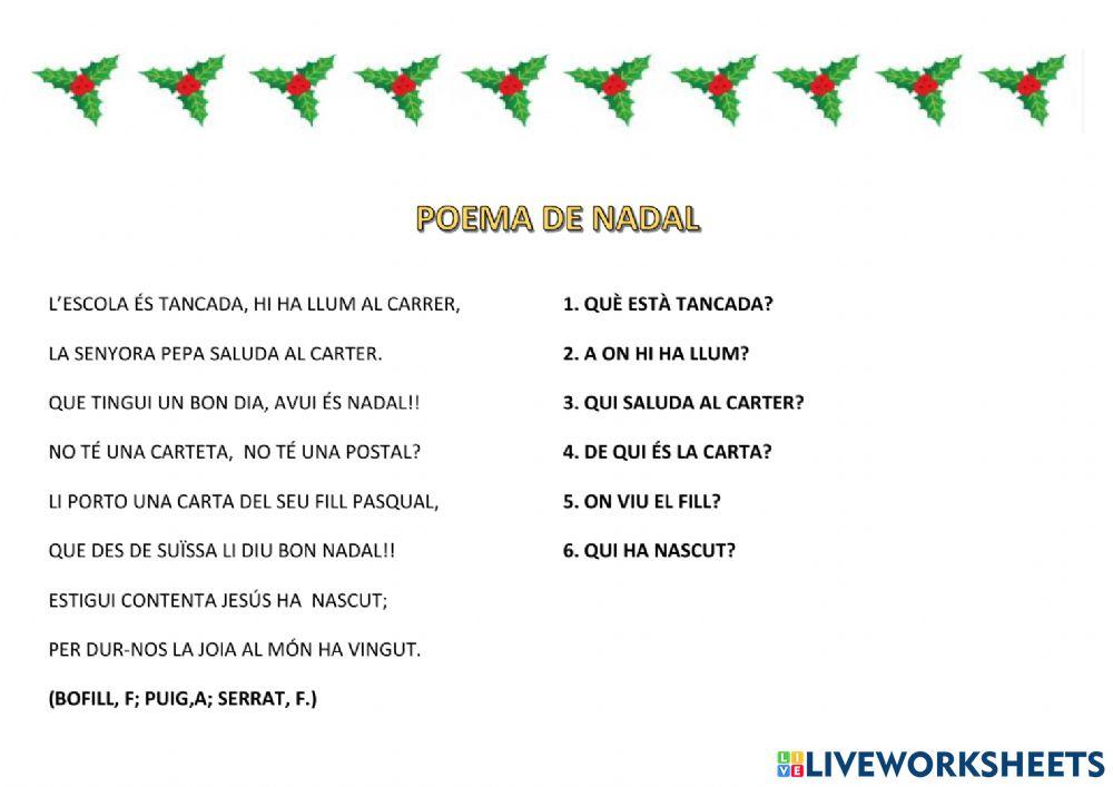 Poema nadal