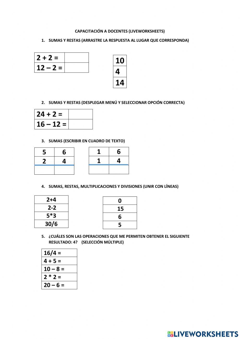 CAPACITACIÓN DOCENTES