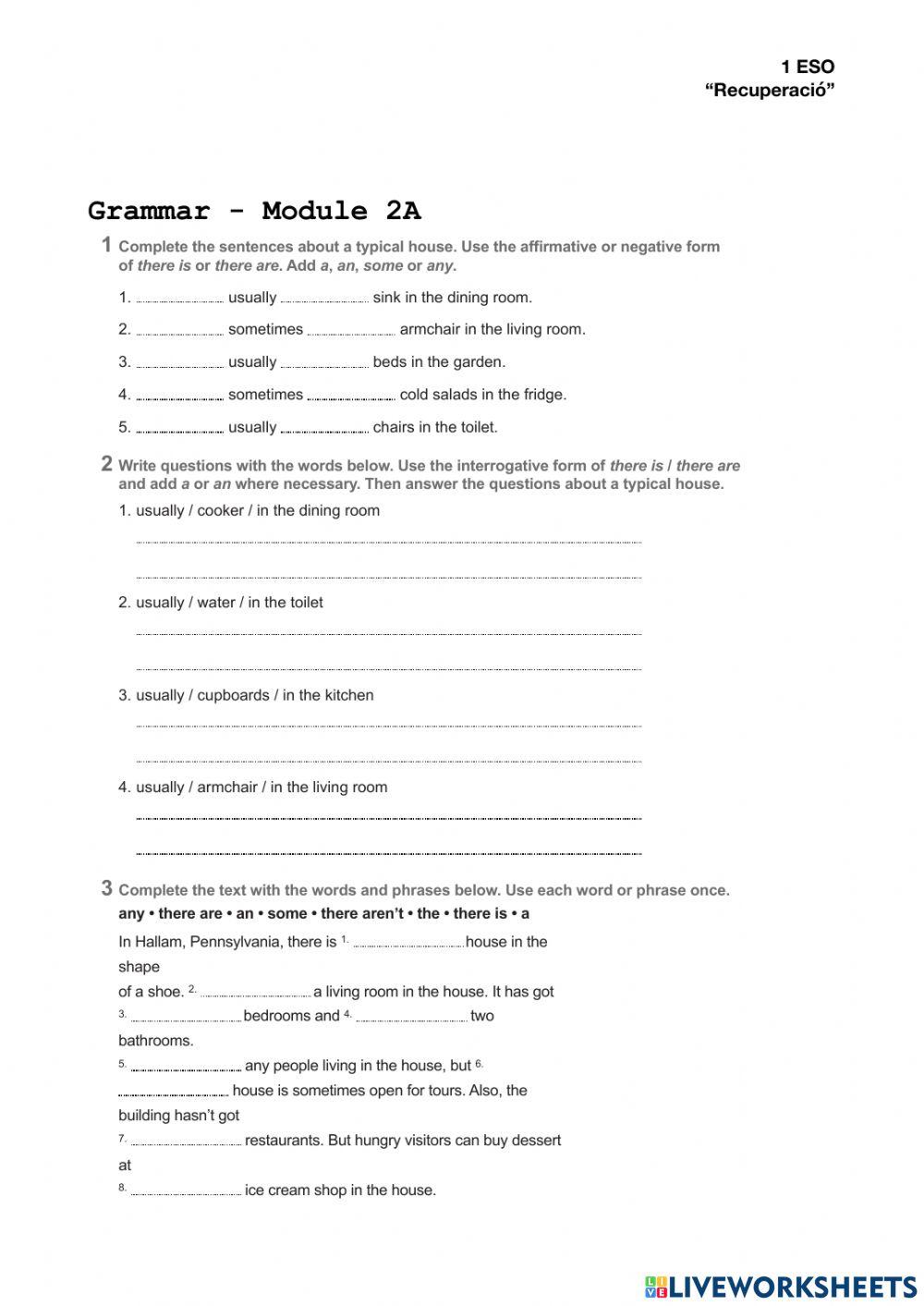 Extra Practice 1ESO Extra Practice 1ESO
