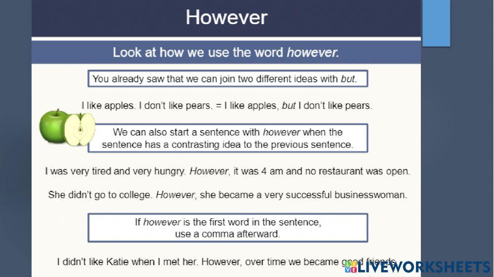 U20 L4 Writing about an achievement