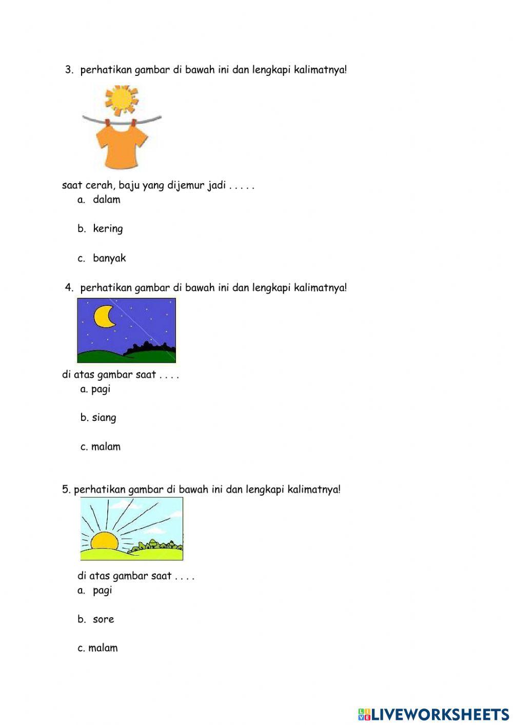 PAS I Bahasa Indonesia