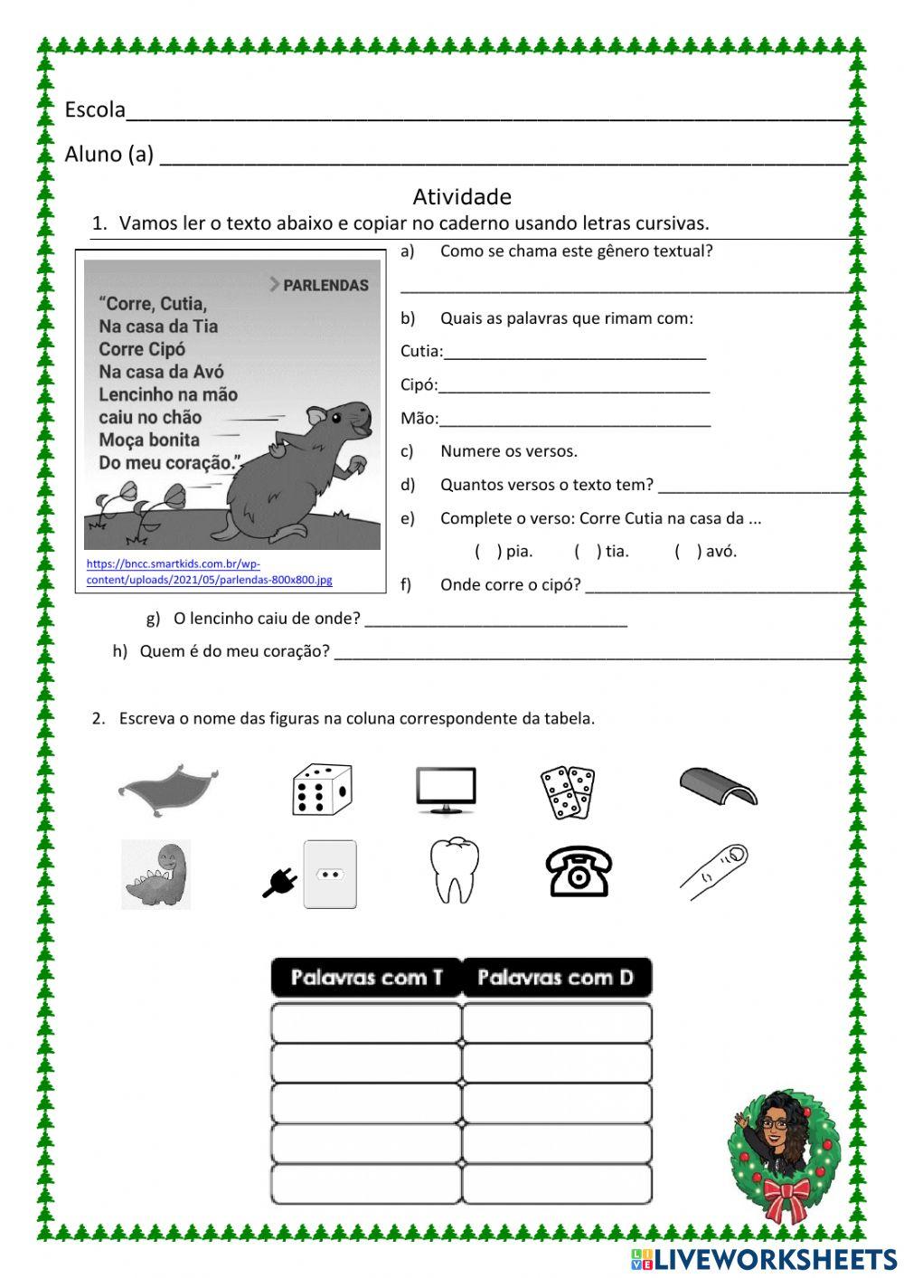 Leitura e interpretação