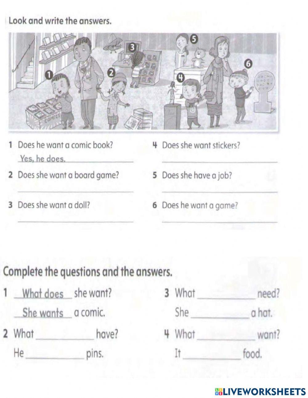 1731835 | Want need have | rudiwals2 | LiveWorksheets