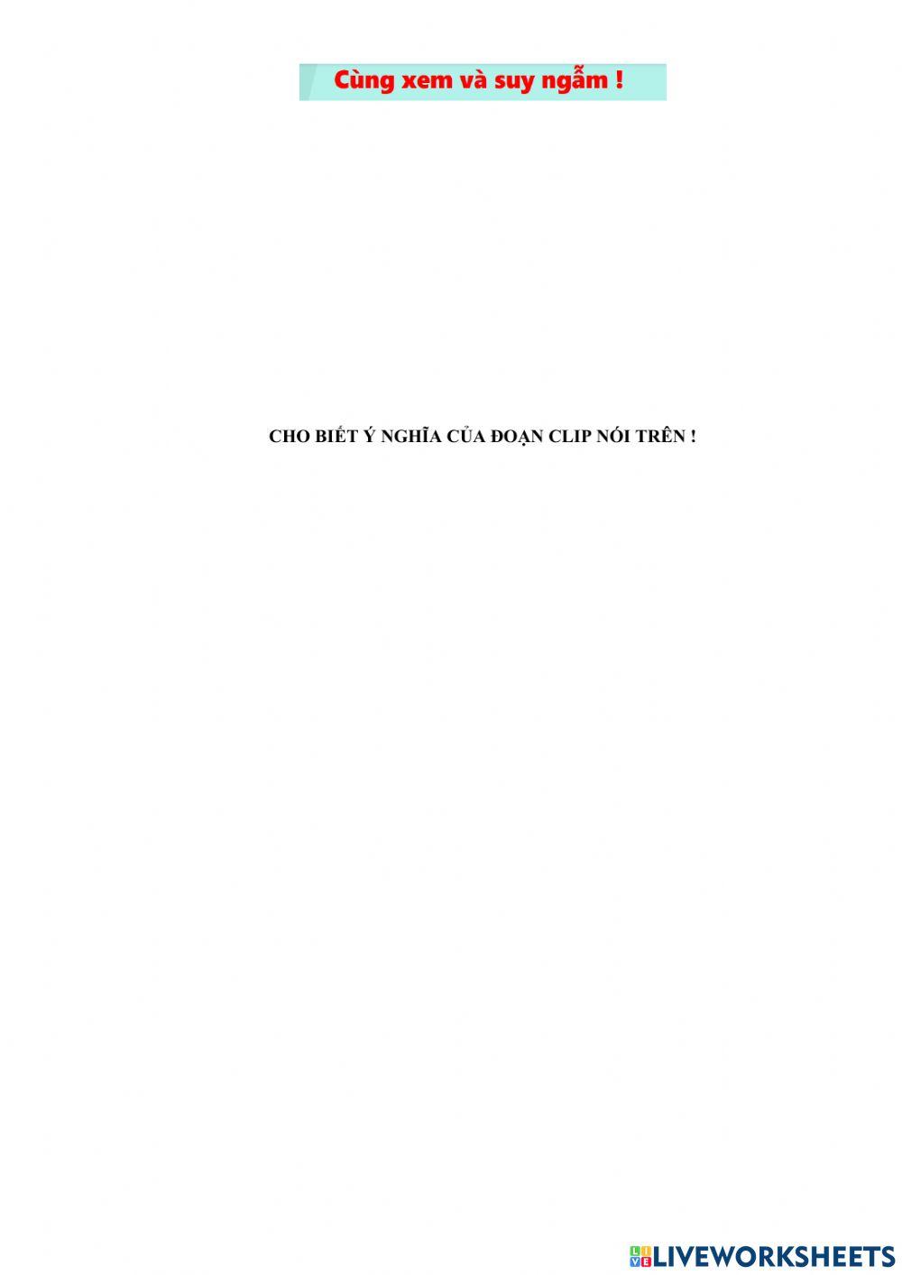 Vấn đề môi trường