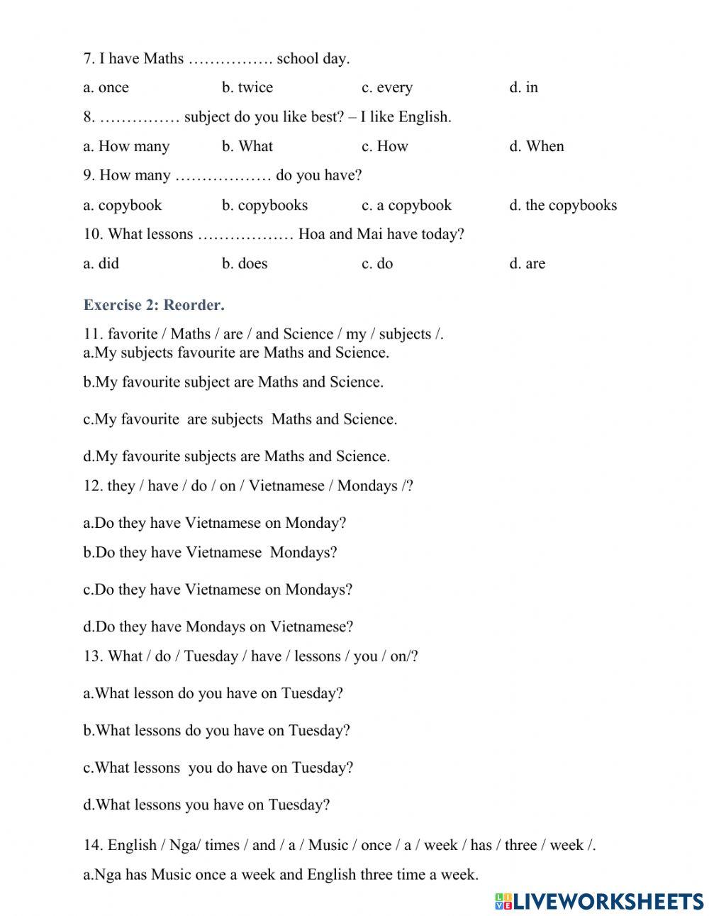 Review the first term 6( grade 5)