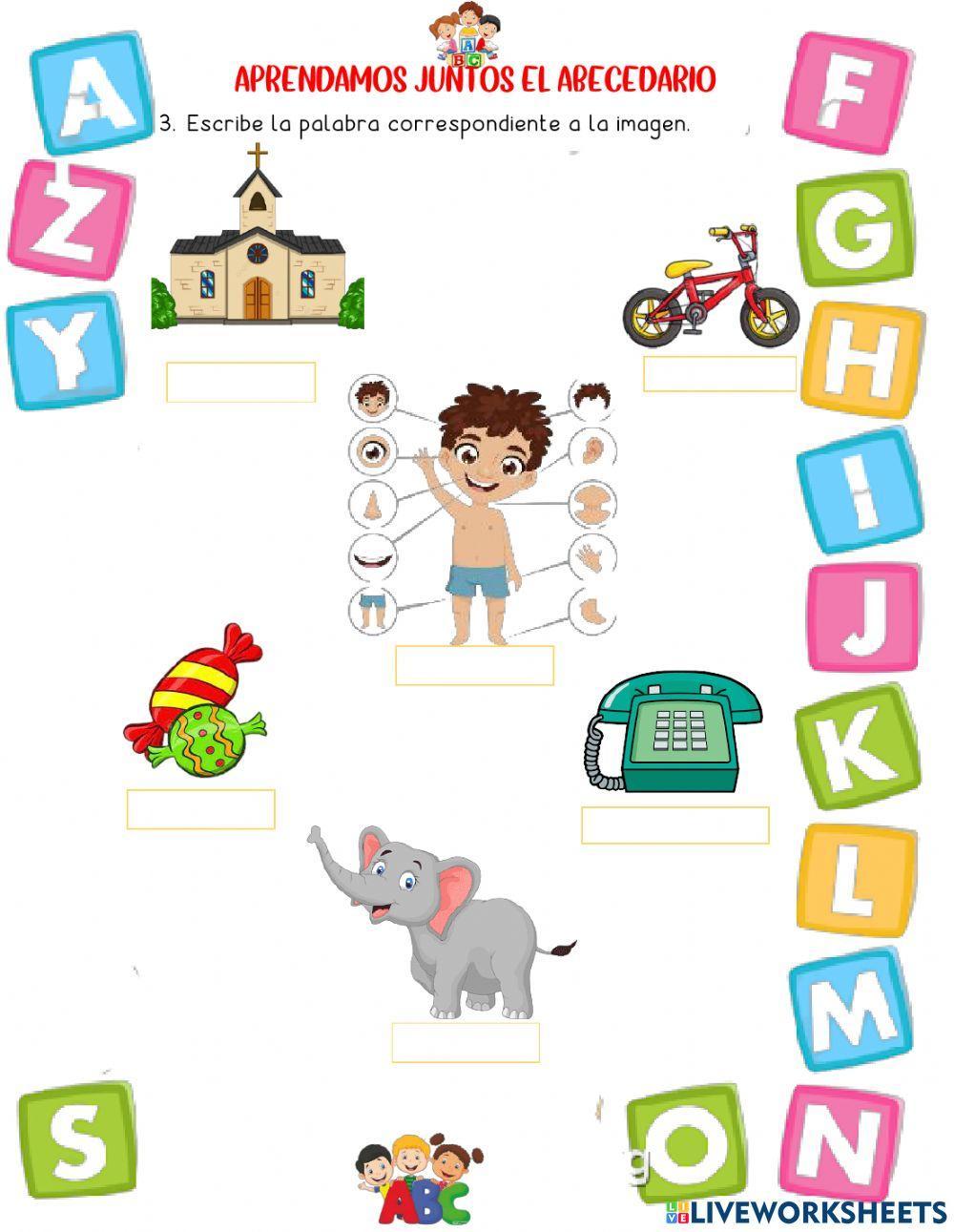 ¡aprendamos juntos el abecedario!