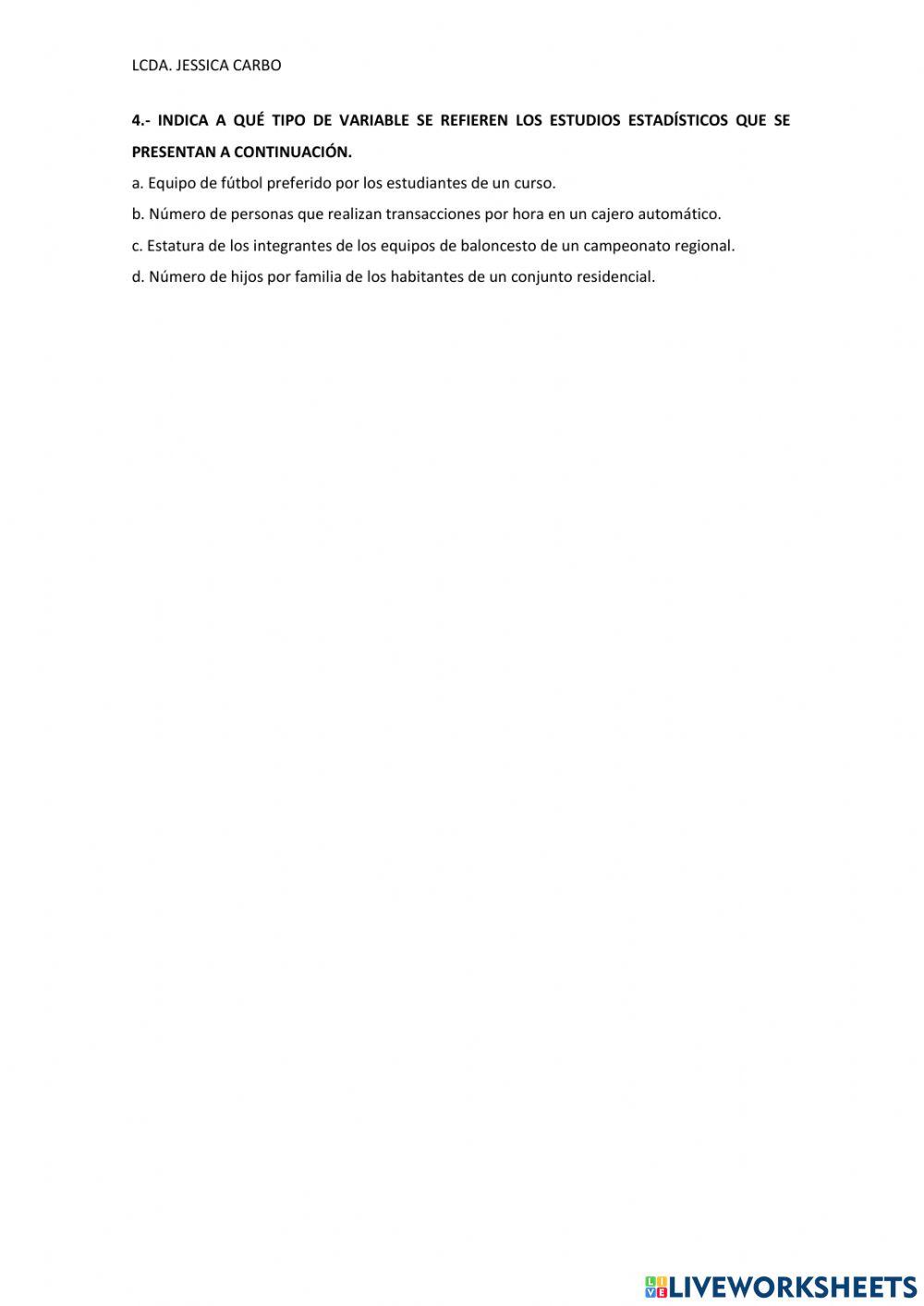 Elementos de la estadistica