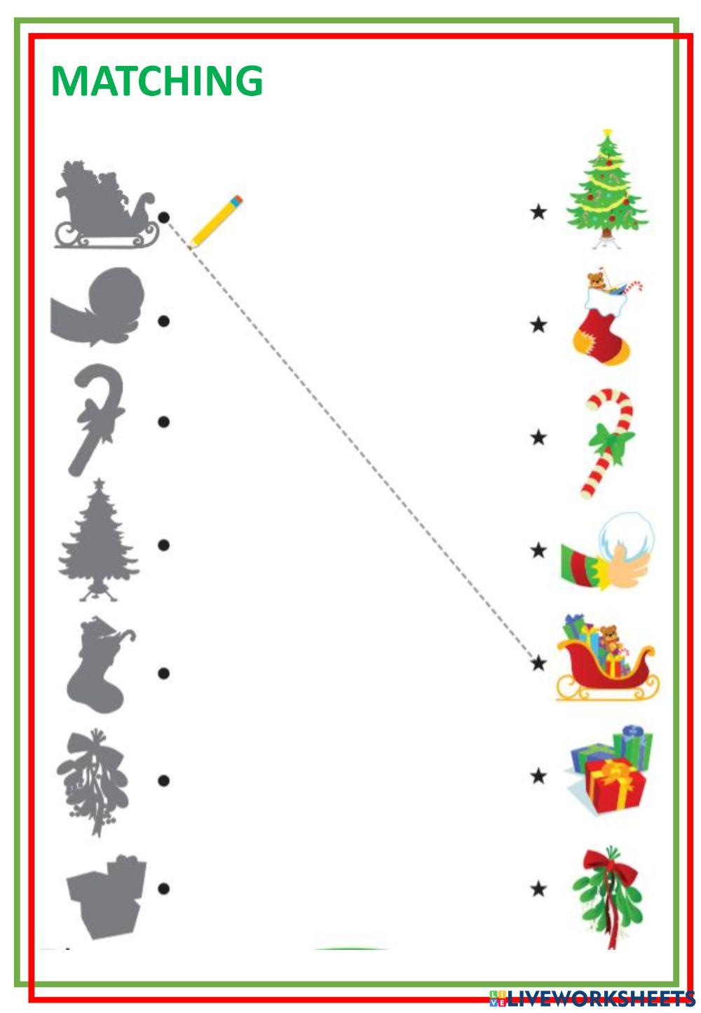 Christmas matching