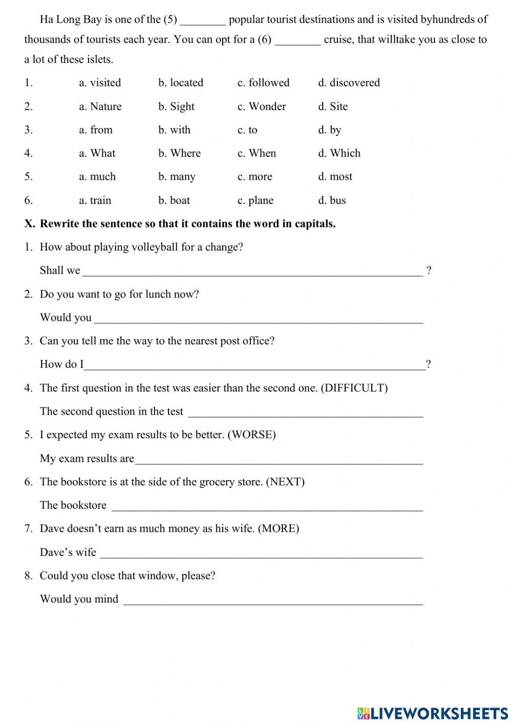 TA6-Test Unit 5 (MLH)