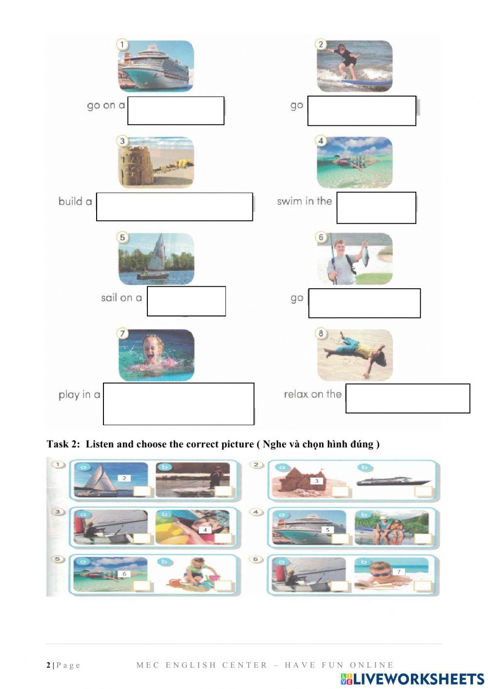 Movers 1A- Unit 4- Lesson 3