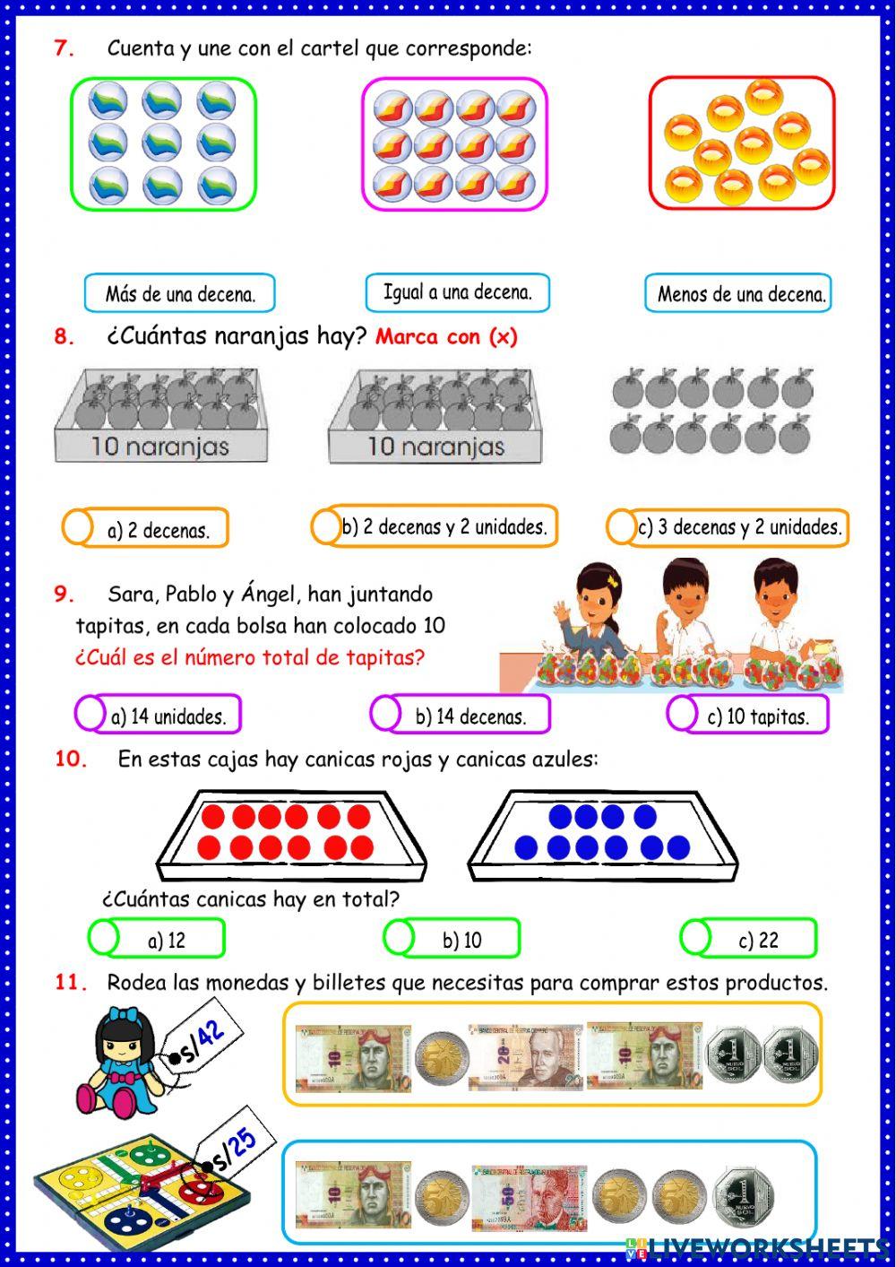 Evaluación Matemática