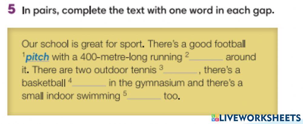 Ex5 Unit 6 grade 6 cánh buồm