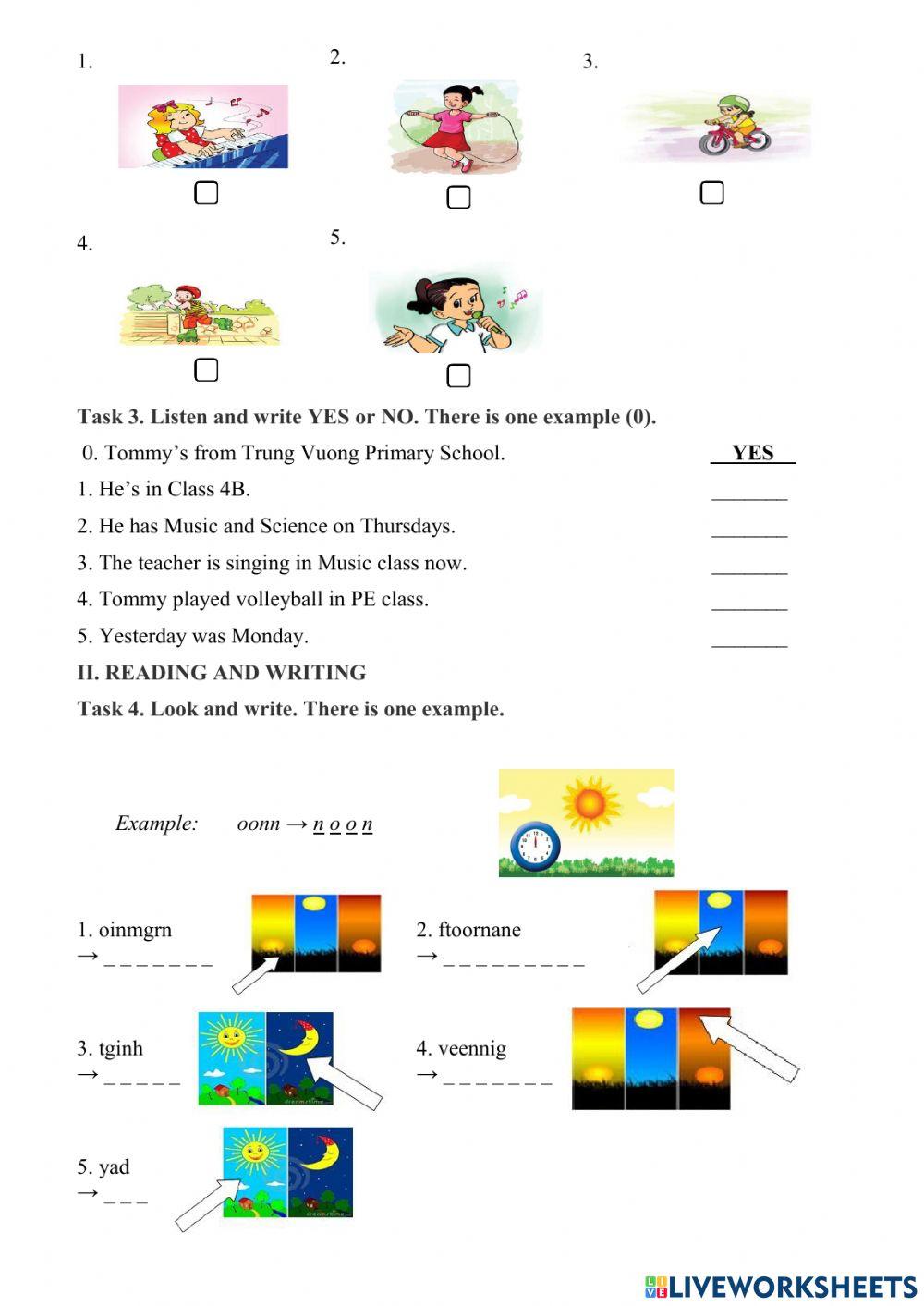 English 4 review 2 interactive worksheet | Live Worksheets