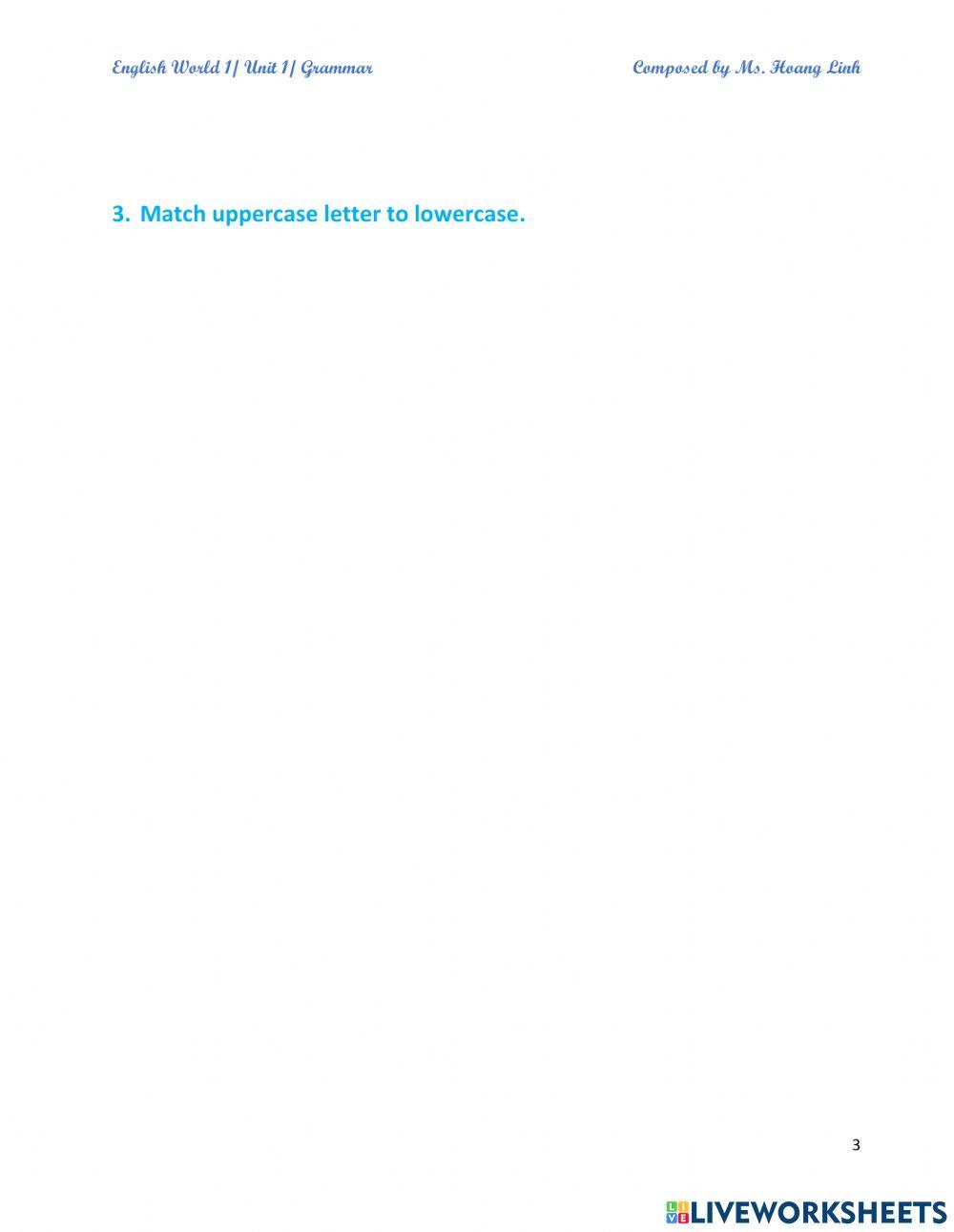 It is a ...? worksheet