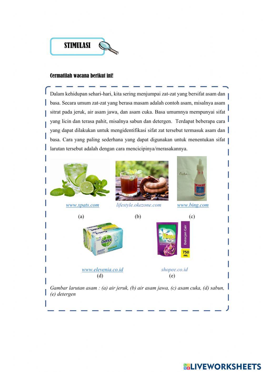 E-lkpd teori asam basa arrhenius